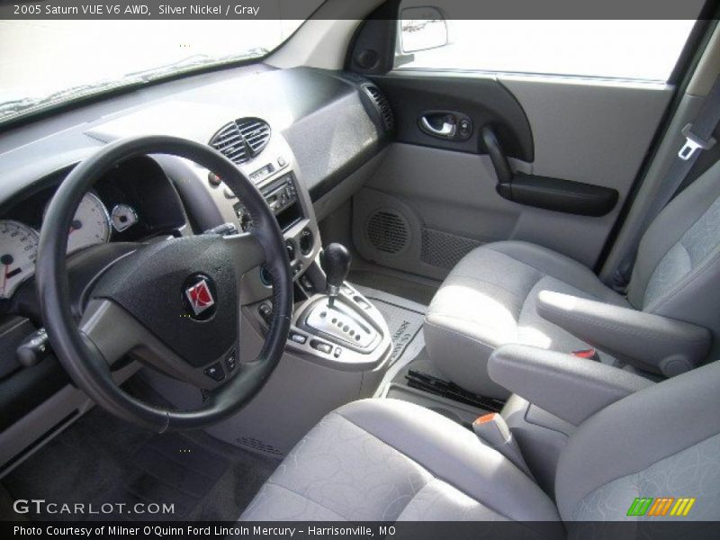 Silver Nickel / Gray 2005 Saturn VUE V6 AWD