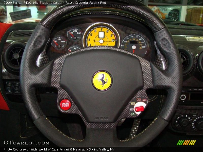 Rosso Scuderia (Red) / Red 2009 Ferrari F430 16M Scuderia Spider