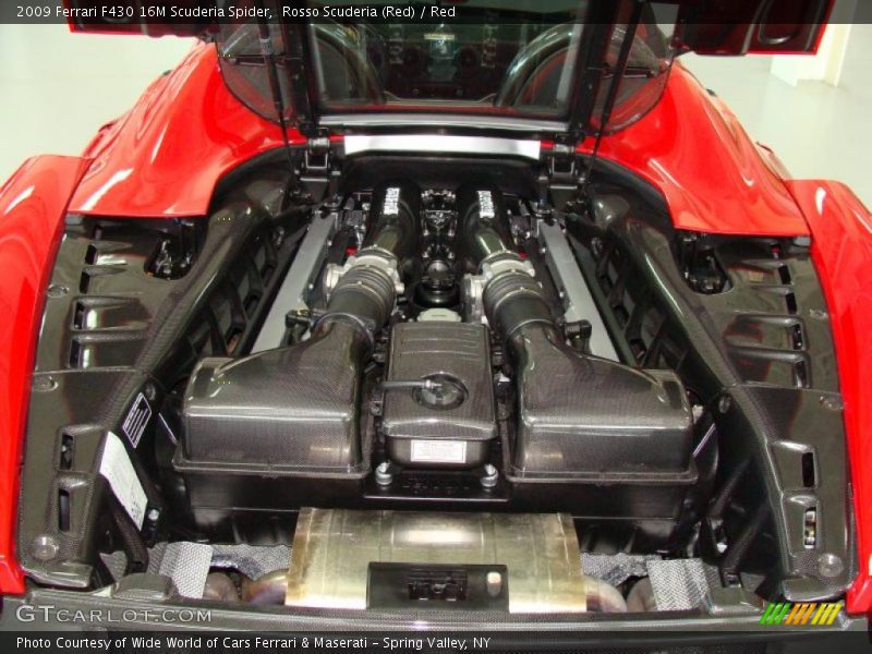 Rosso Scuderia (Red) / Red 2009 Ferrari F430 16M Scuderia Spider
