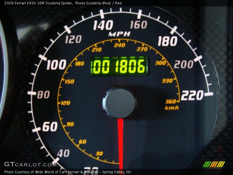 Rosso Scuderia (Red) / Red 2009 Ferrari F430 16M Scuderia Spider