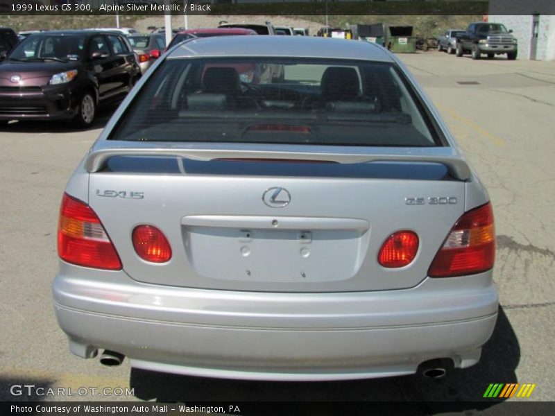 Alpine Silver Metallic / Black 1999 Lexus GS 300