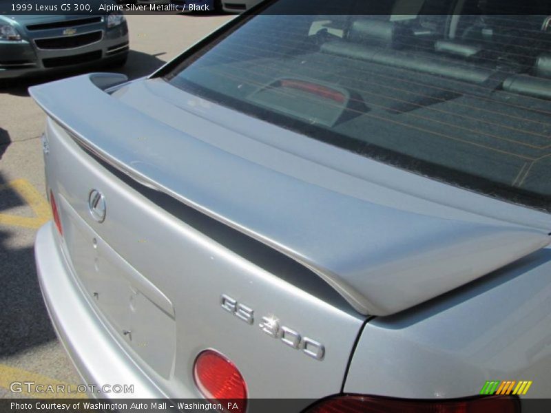 Alpine Silver Metallic / Black 1999 Lexus GS 300