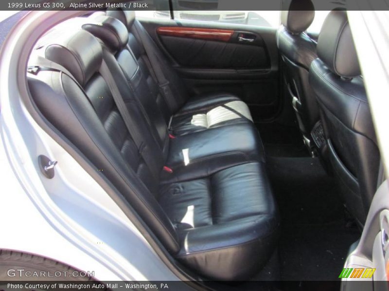 Alpine Silver Metallic / Black 1999 Lexus GS 300