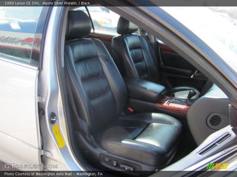Alpine Silver Metallic / Black 1999 Lexus GS 300