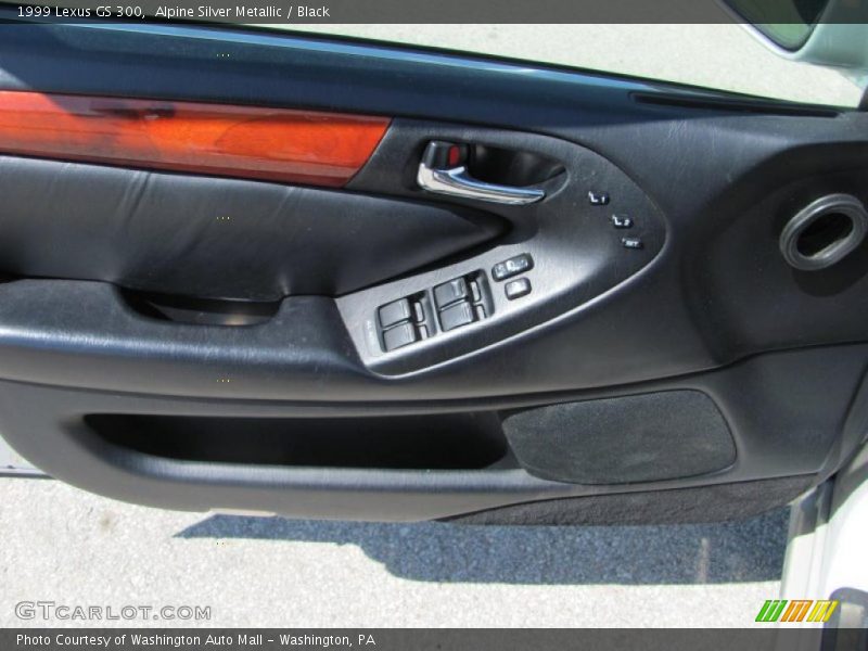 Alpine Silver Metallic / Black 1999 Lexus GS 300