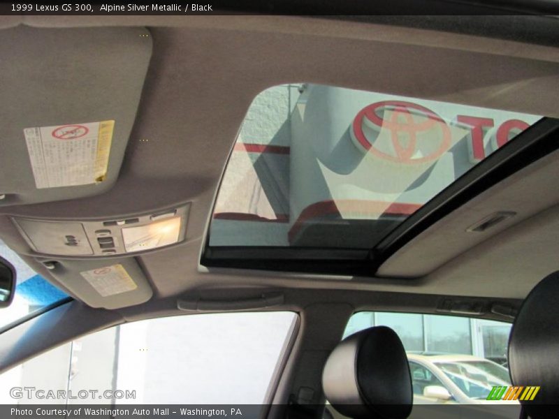 Alpine Silver Metallic / Black 1999 Lexus GS 300