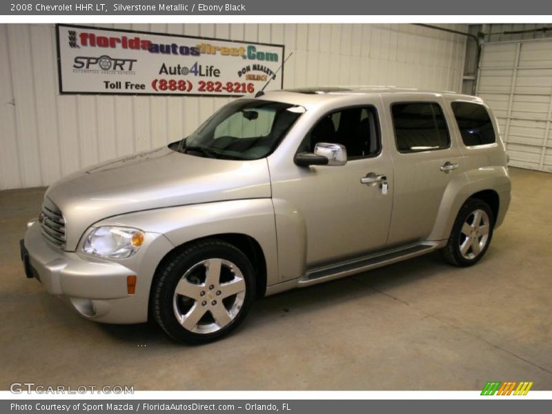 Silverstone Metallic / Ebony Black 2008 Chevrolet HHR LT