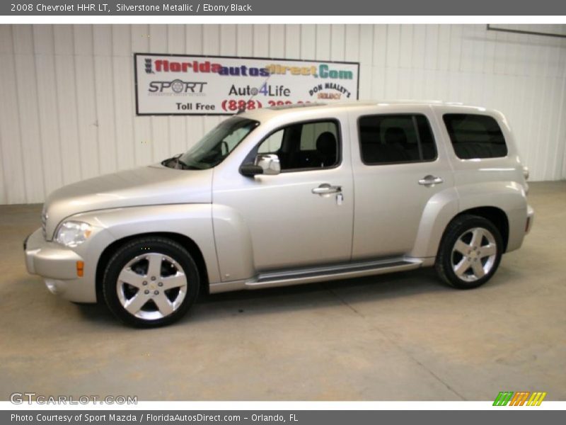 Silverstone Metallic / Ebony Black 2008 Chevrolet HHR LT