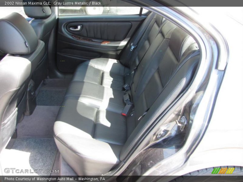 Gray Lustre Metallic / Black 2002 Nissan Maxima GLE