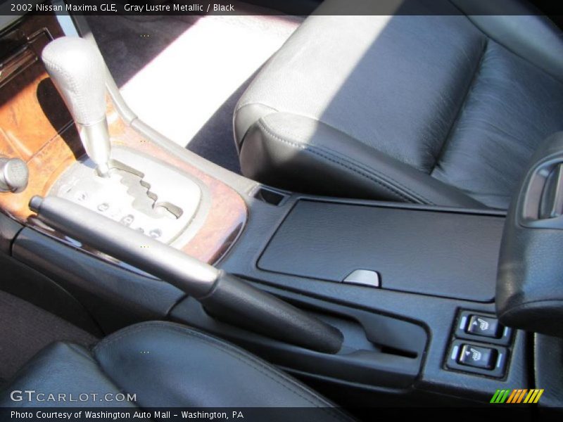 Gray Lustre Metallic / Black 2002 Nissan Maxima GLE