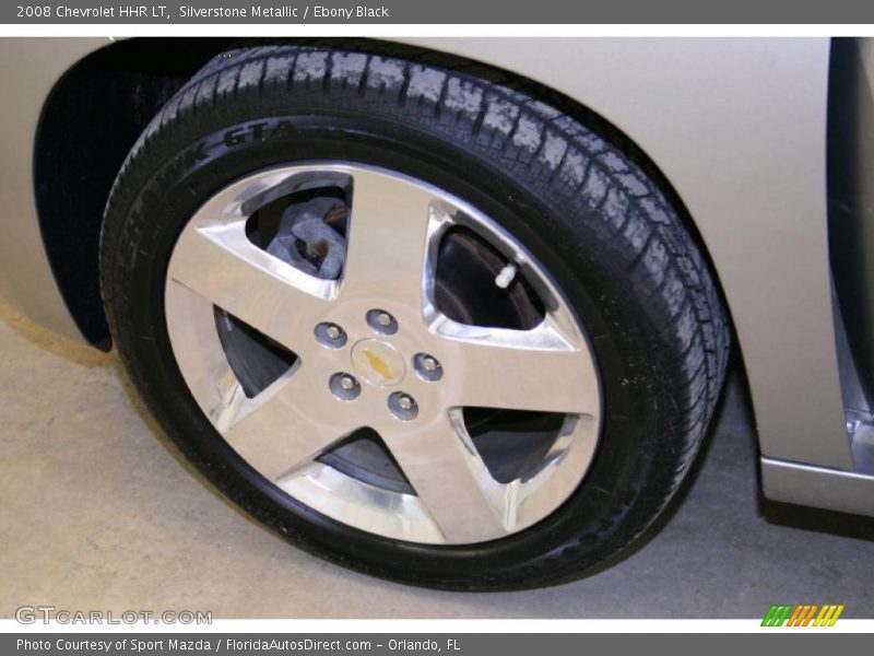 Silverstone Metallic / Ebony Black 2008 Chevrolet HHR LT