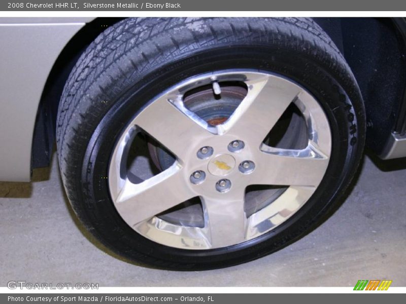 Silverstone Metallic / Ebony Black 2008 Chevrolet HHR LT