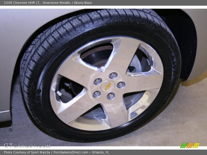 Silverstone Metallic / Ebony Black 2008 Chevrolet HHR LT