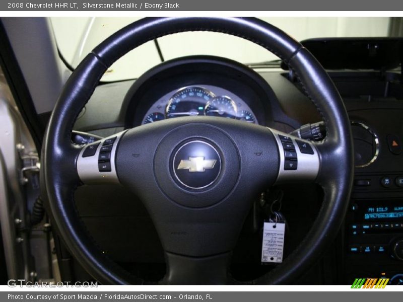Silverstone Metallic / Ebony Black 2008 Chevrolet HHR LT