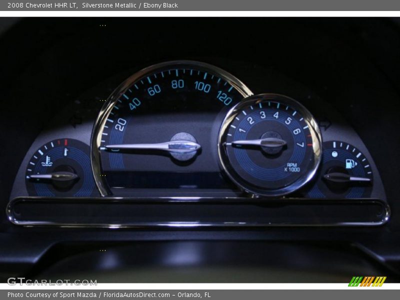 Silverstone Metallic / Ebony Black 2008 Chevrolet HHR LT