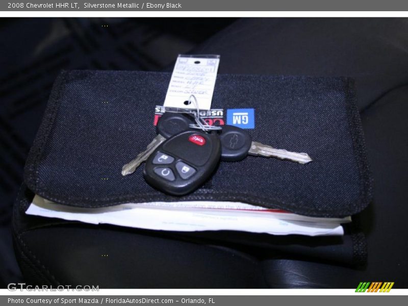 Silverstone Metallic / Ebony Black 2008 Chevrolet HHR LT