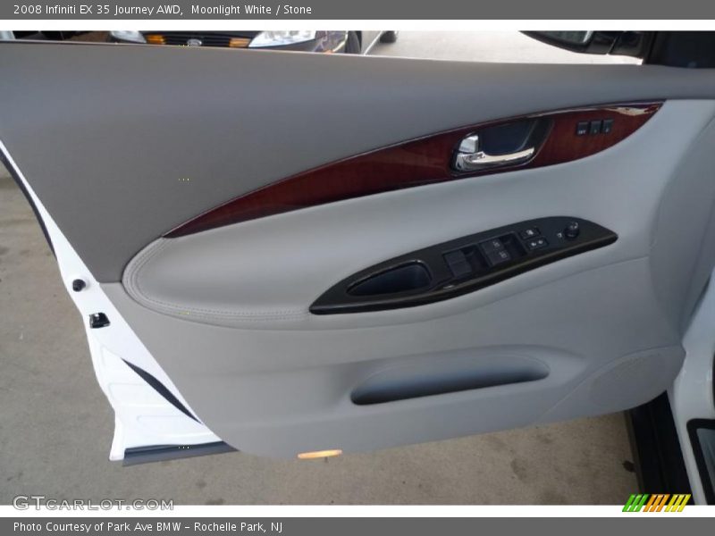 Moonlight White / Stone 2008 Infiniti EX 35 Journey AWD