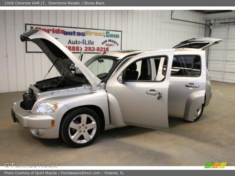 Silverstone Metallic / Ebony Black 2008 Chevrolet HHR LT