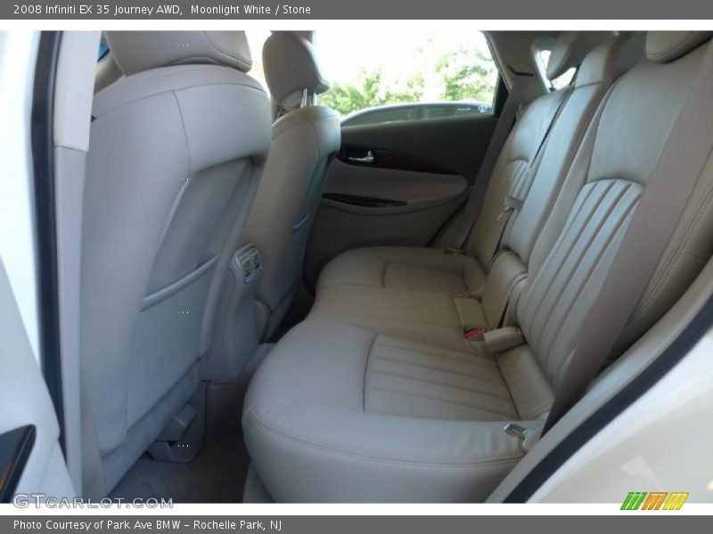 Moonlight White / Stone 2008 Infiniti EX 35 Journey AWD