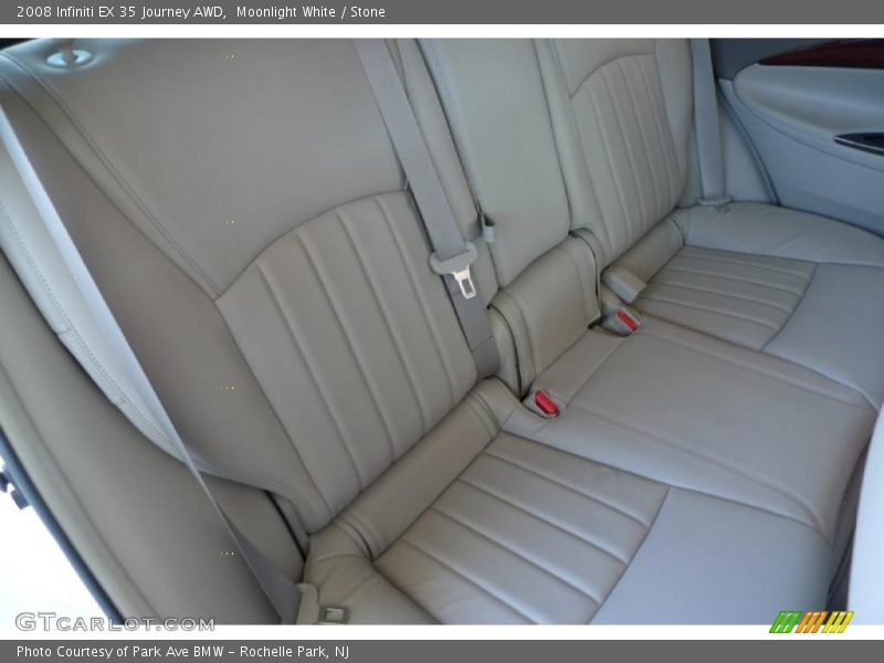 Moonlight White / Stone 2008 Infiniti EX 35 Journey AWD