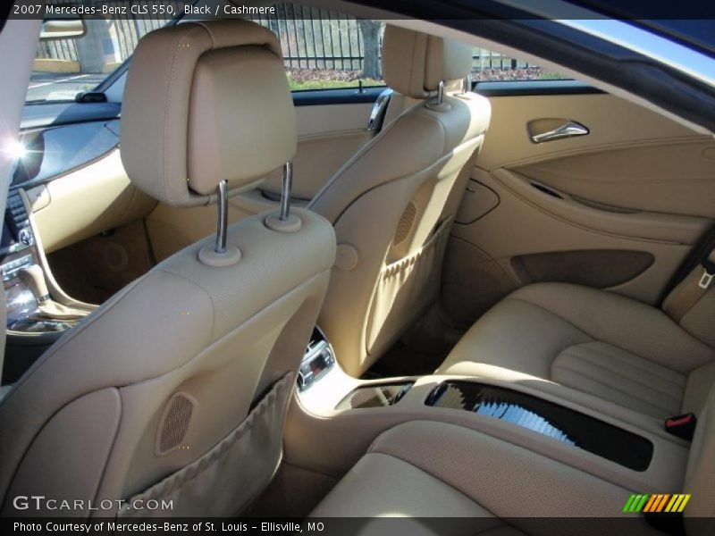 Black / Cashmere 2007 Mercedes-Benz CLS 550