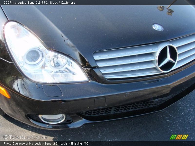 Black / Cashmere 2007 Mercedes-Benz CLS 550