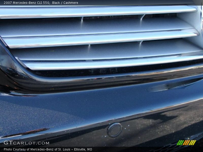 Black / Cashmere 2007 Mercedes-Benz CLS 550