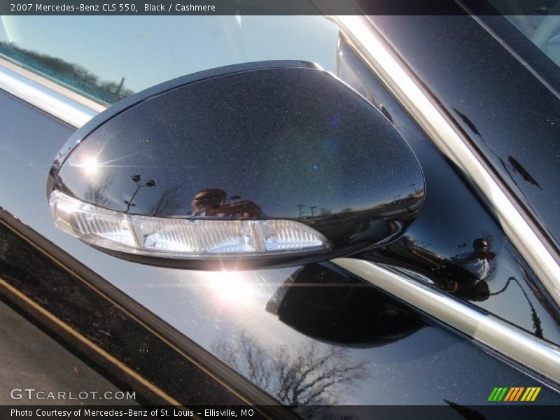 Black / Cashmere 2007 Mercedes-Benz CLS 550