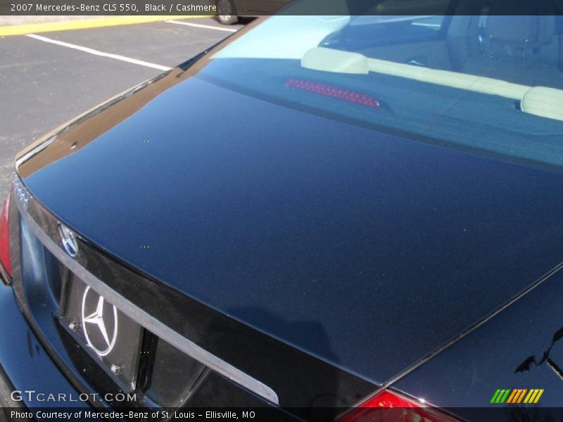 Black / Cashmere 2007 Mercedes-Benz CLS 550
