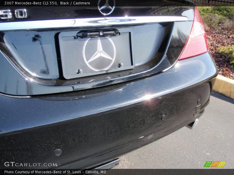 Black / Cashmere 2007 Mercedes-Benz CLS 550