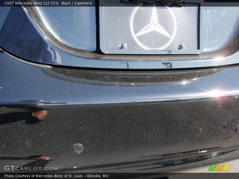 Black / Cashmere 2007 Mercedes-Benz CLS 550