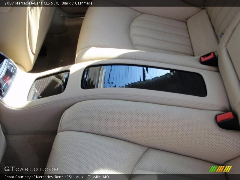 Black / Cashmere 2007 Mercedes-Benz CLS 550