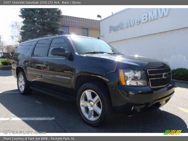 Black / Ebony 2007 Chevrolet Suburban 1500 LTZ 4x4
