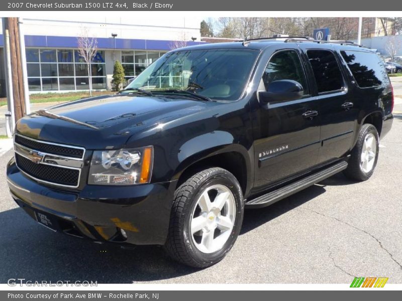 Black / Ebony 2007 Chevrolet Suburban 1500 LTZ 4x4