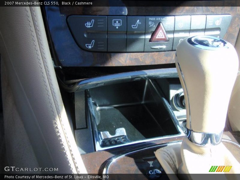 Black / Cashmere 2007 Mercedes-Benz CLS 550