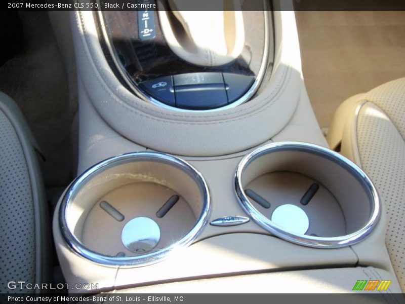 Black / Cashmere 2007 Mercedes-Benz CLS 550