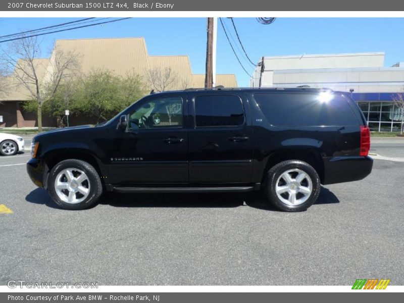 Black / Ebony 2007 Chevrolet Suburban 1500 LTZ 4x4