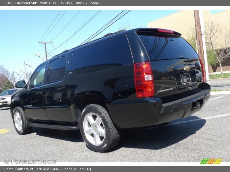 Black / Ebony 2007 Chevrolet Suburban 1500 LTZ 4x4