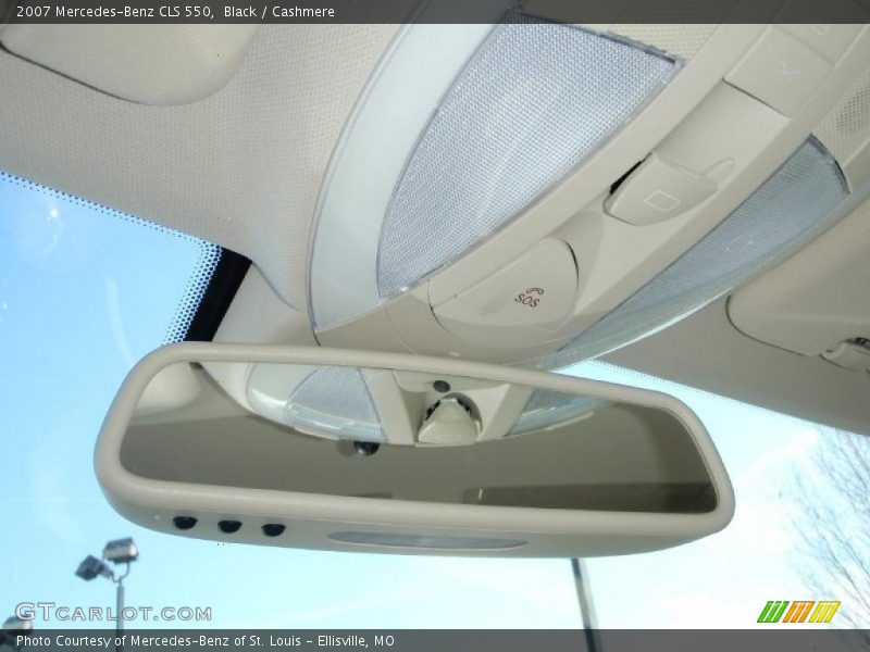 Black / Cashmere 2007 Mercedes-Benz CLS 550