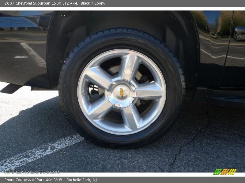 Black / Ebony 2007 Chevrolet Suburban 1500 LTZ 4x4