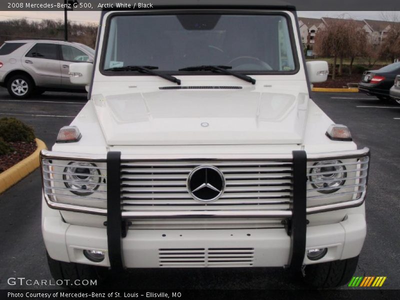 Arctic White / Black 2008 Mercedes-Benz G 500