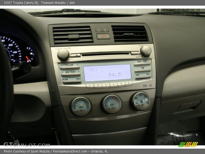 Titanium Metallic / Ash 2007 Toyota Camry SE