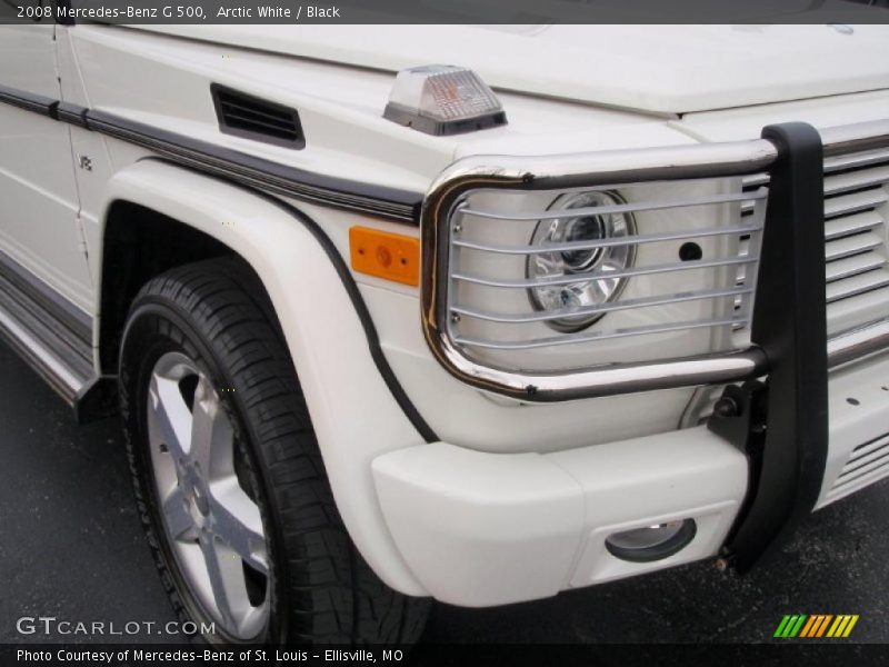 Arctic White / Black 2008 Mercedes-Benz G 500