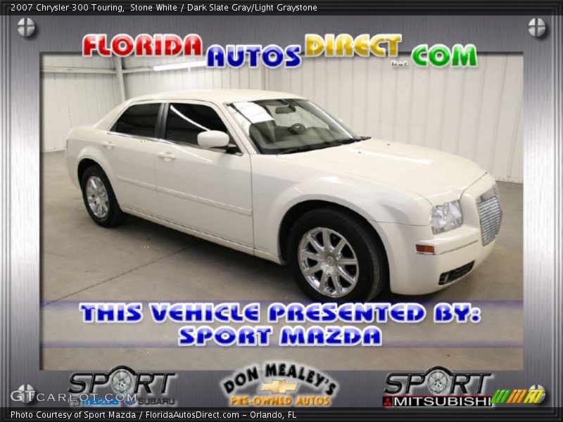 Stone White / Dark Slate Gray/Light Graystone 2007 Chrysler 300 Touring