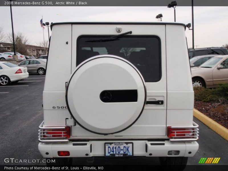 Arctic White / Black 2008 Mercedes-Benz G 500