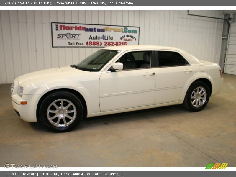 Stone White / Dark Slate Gray/Light Graystone 2007 Chrysler 300 Touring