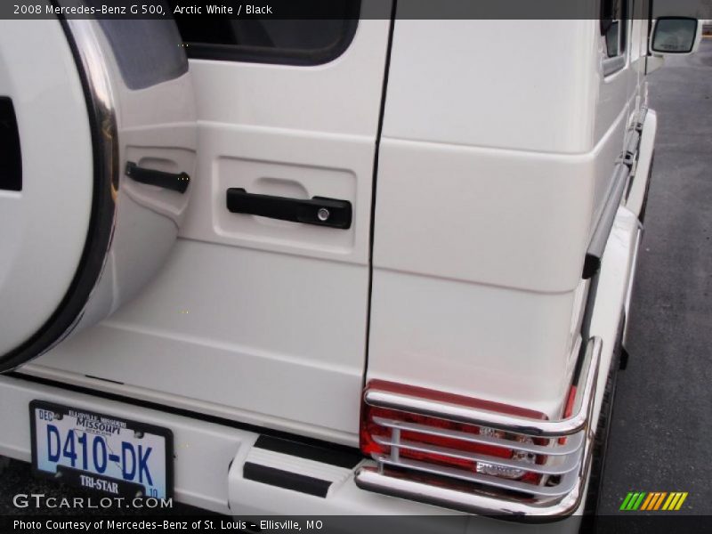Arctic White / Black 2008 Mercedes-Benz G 500