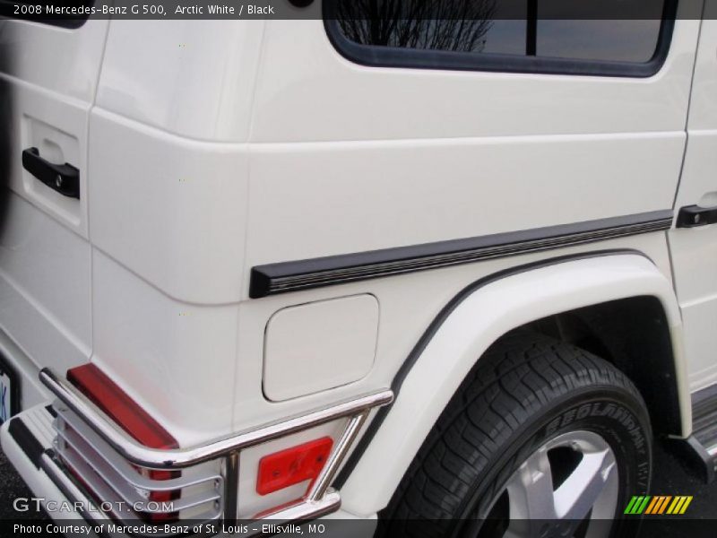 Arctic White / Black 2008 Mercedes-Benz G 500