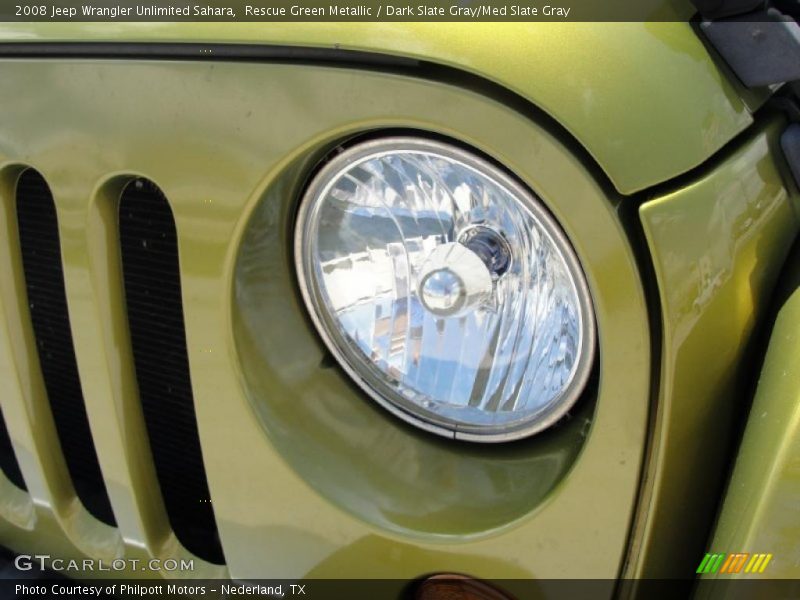 Rescue Green Metallic / Dark Slate Gray/Med Slate Gray 2008 Jeep Wrangler Unlimited Sahara