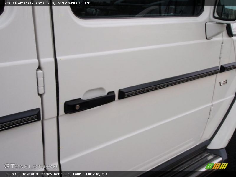 Arctic White / Black 2008 Mercedes-Benz G 500